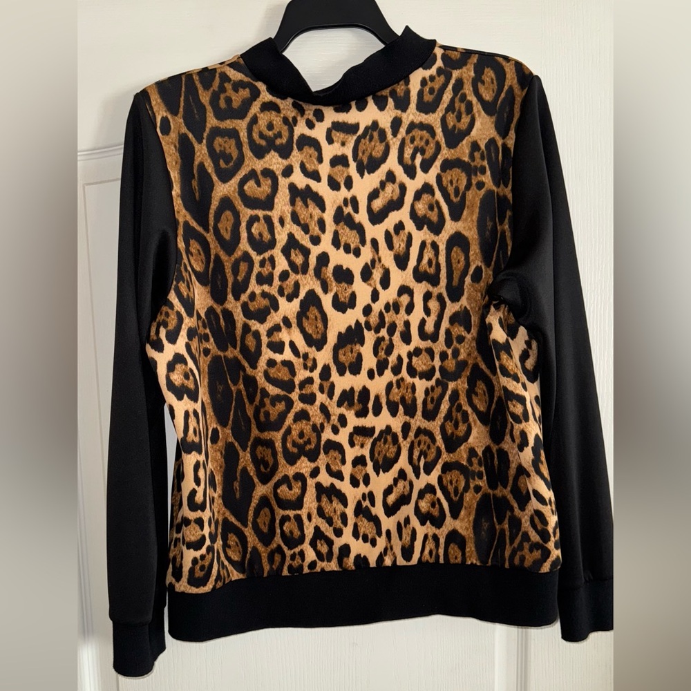 Leopard Bomber Jacket - Picture 4 of 4